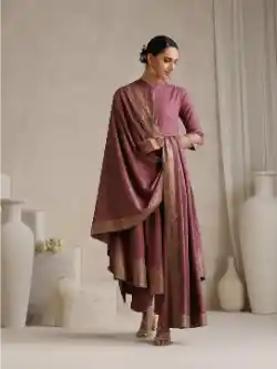 Khushal K Women Ethnic Motifs Printed Empire Kurta