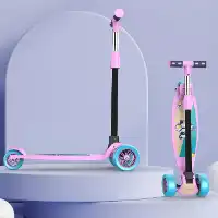 Foldable Kick Skating Cycle
