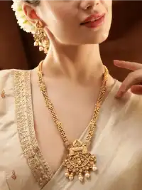 22K Gold-Plated Kundan Studded Divine