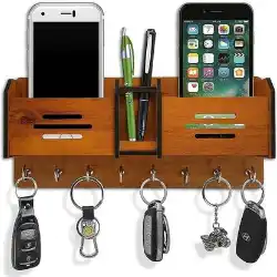 CAPIO ART GEOMETRIC multipurpose design Wood Key Holder