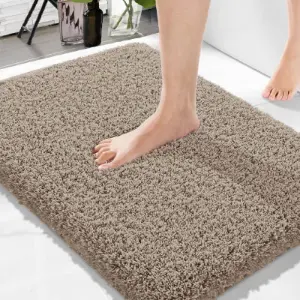 Amazon Brand - Solimo Premium Anti-Slip Microfibre Bathmat