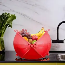 HOMESTIC by Kuber Industries Vegetables Draining Basket