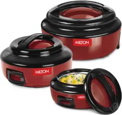 MILTON ERNESTO JR. Pack of 3 Thermoware Casserole Set