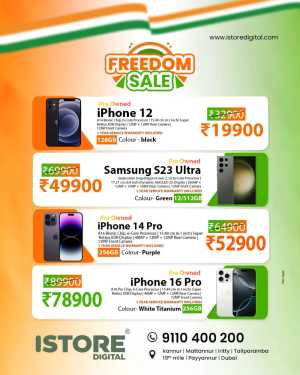 Freedom sale In iStore Digital Kannur