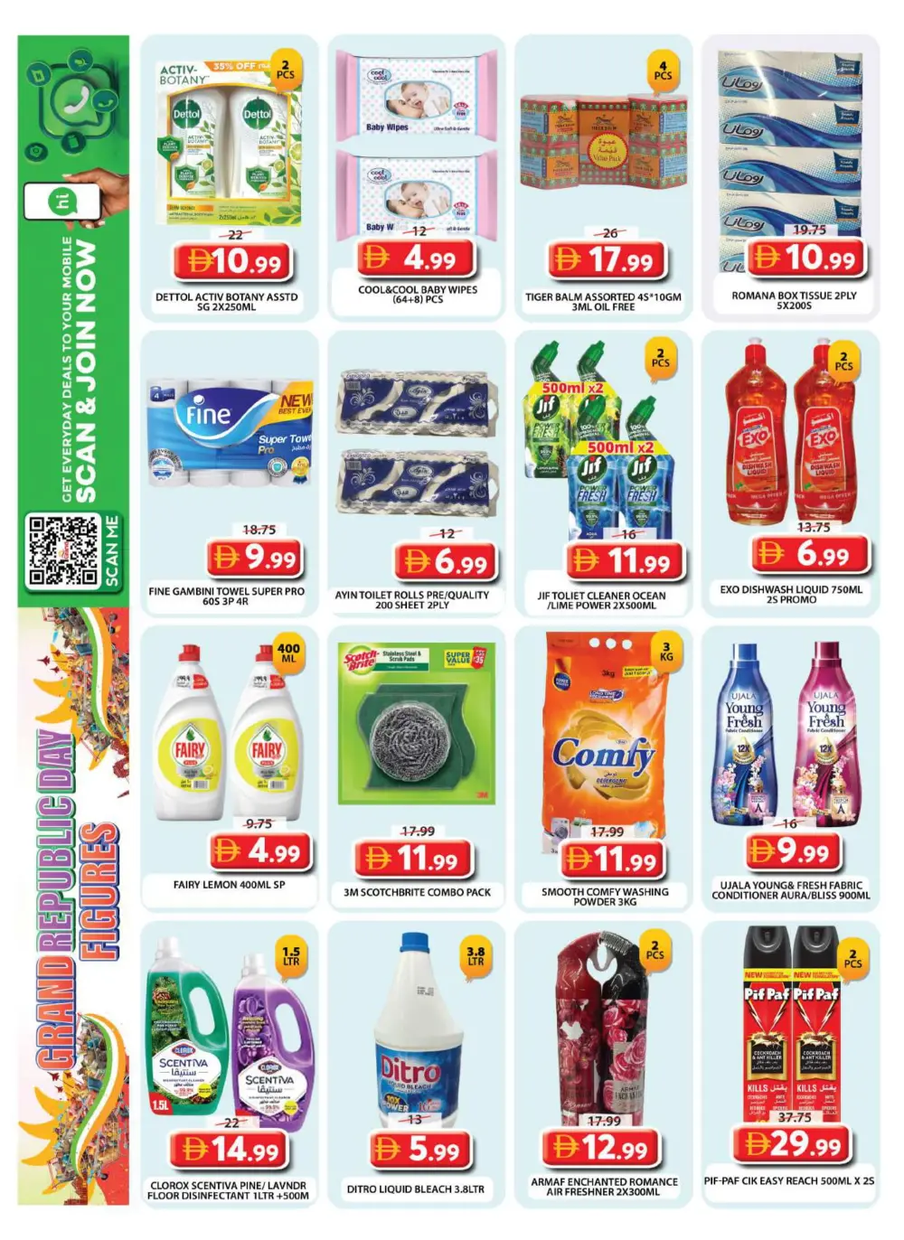 Grand Republic day figures