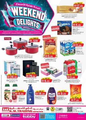 Weekend delights In K.M Trading Dubai