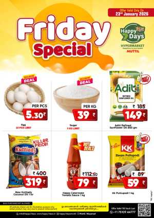 Friday special In Happy 7 Days Wayanad