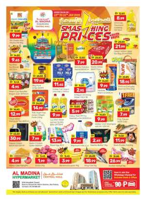 Smashing prices In Al Madina Hypermarket Dubai