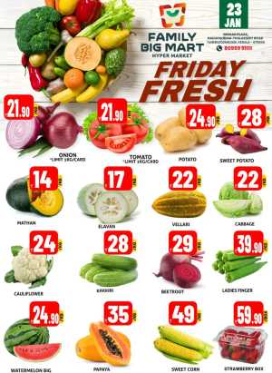 Friday Fresh In Family Big Mart Calicut