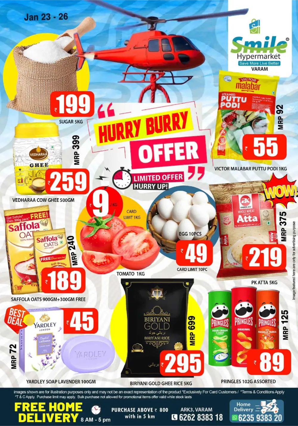 Hurry burry offer