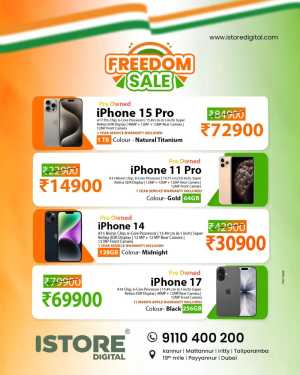 Freedom sale In iStore Digital Kannur
