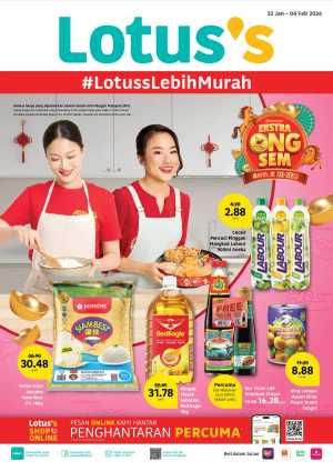 Weekly Promotion In Lotus's Kuala Lumpur,Labuan,Putrajaya,Johor,Kedah,Kelantan,Malacca,Negeri Sembilan,Pahang,Penang,Perak,Perlis,Sabah,Sarawak,Selangor,Terengganu