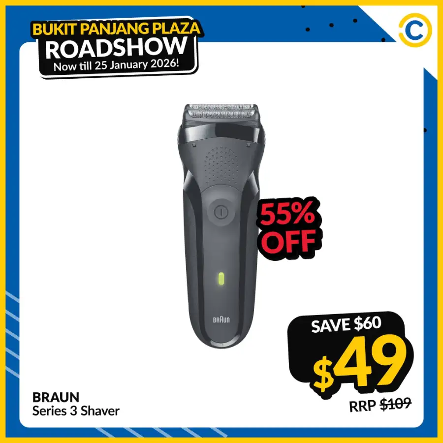 COURTS Roadshow: 55% Off Braun & Philips Deals