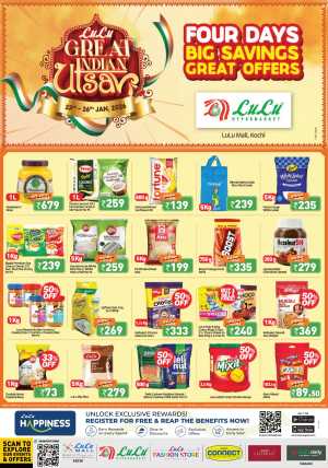 The Great Indian Utsav Sale In Lulu Hypermarket Ernakulam
