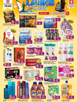 Launch deals In Safari Hypermarket Sharjah / Ajman
