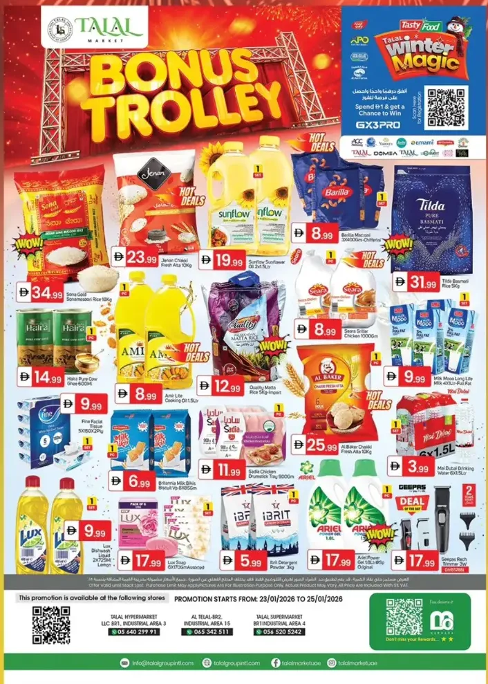 The Bonus Trolley Sale