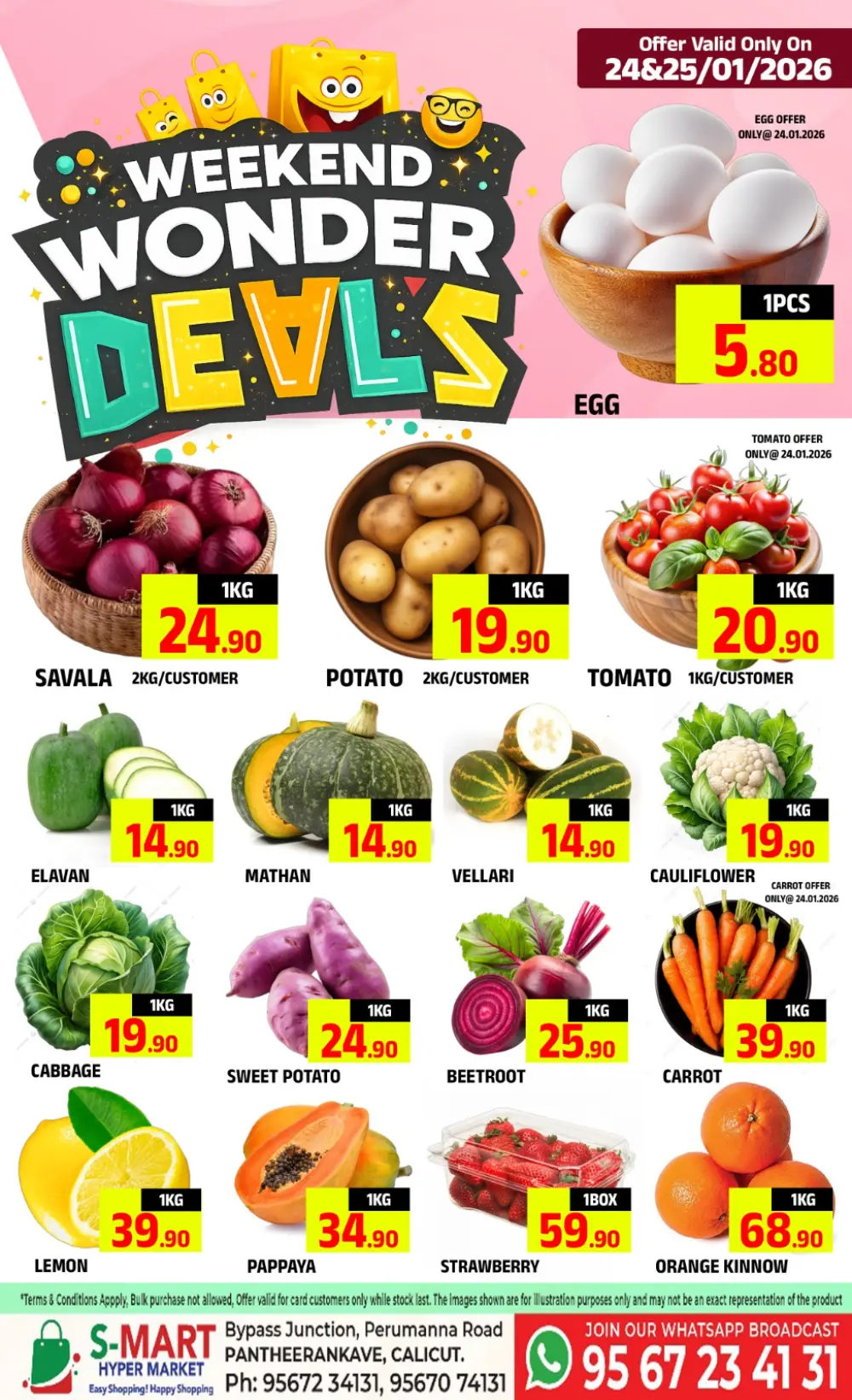 Weekend wonder deals