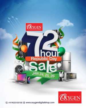 72 Hour Republic Day Sale In Oxygen Ernakulam,Calicut,Malappuram,Kannur,Trivandrum,Kasaragod,Thrissur,Wayanad,Palakkad,Kollam,Idukki,Alappuzha,Kottayam