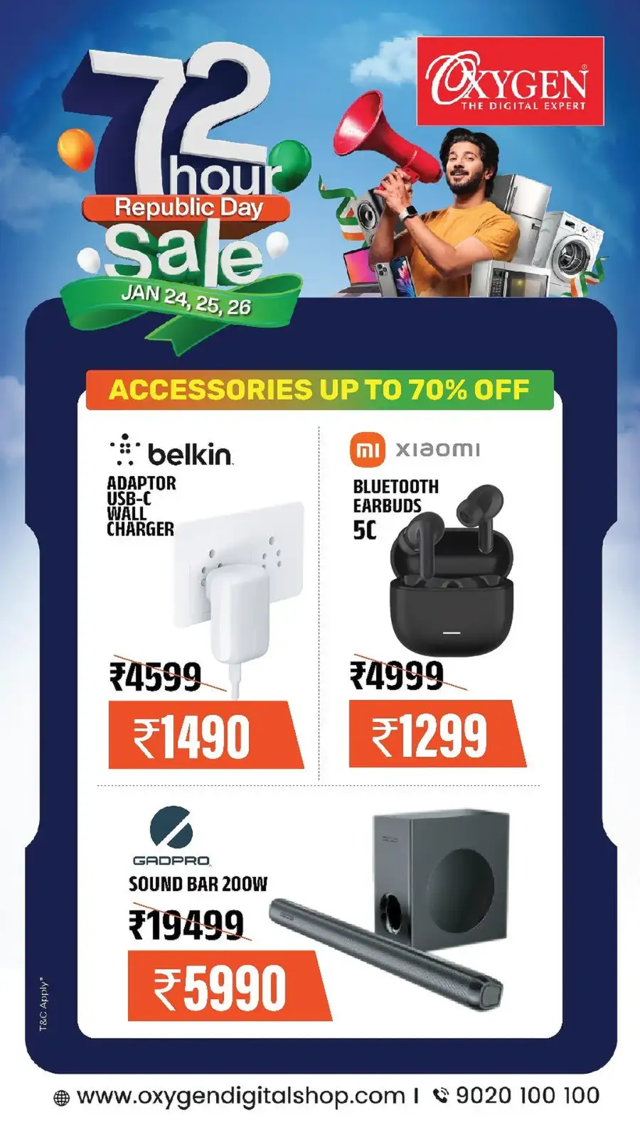 72 Hour Republic Day Sale