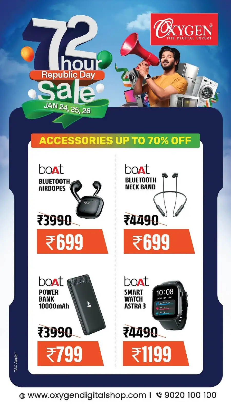 72 Hour Republic Day Sale