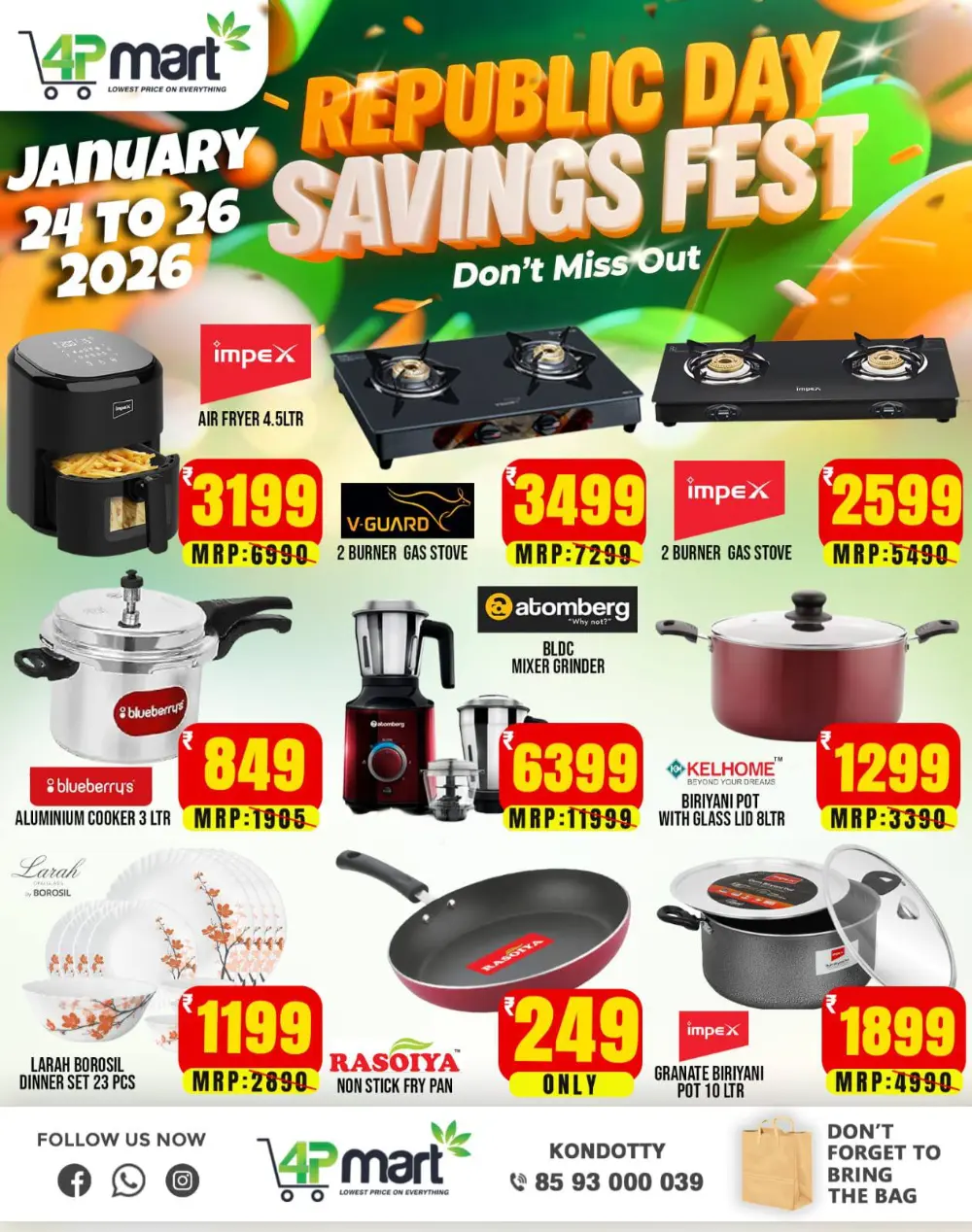 Republic day saving fest