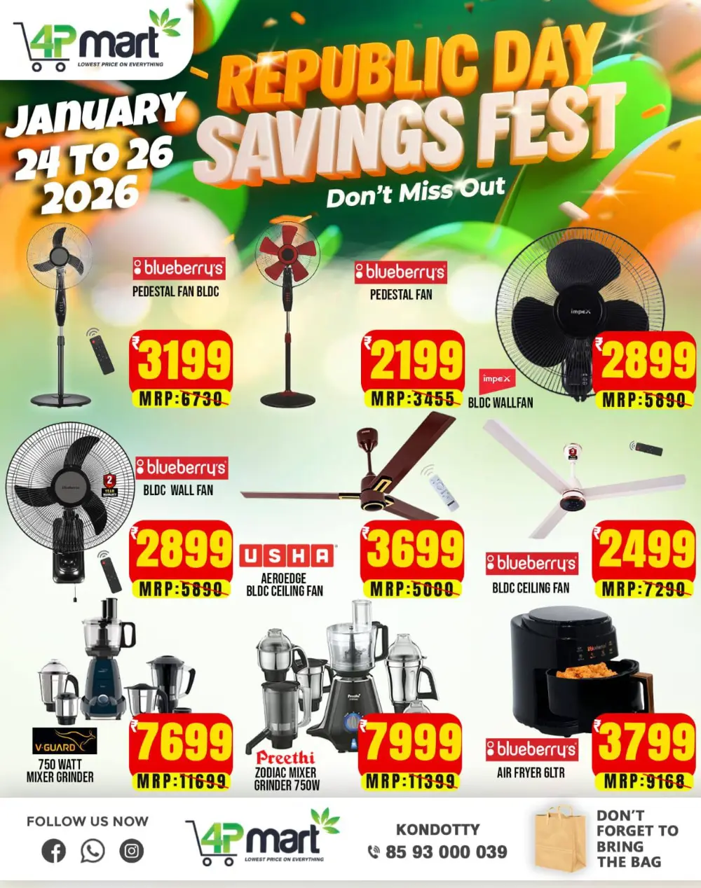 Republic day saving fest
