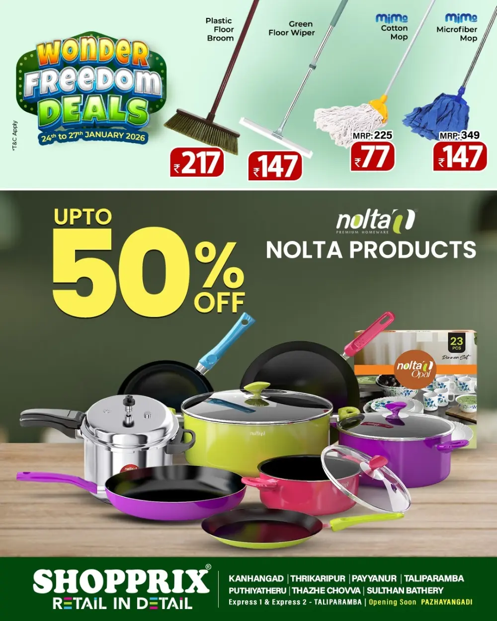 Wonder Freedom Deals