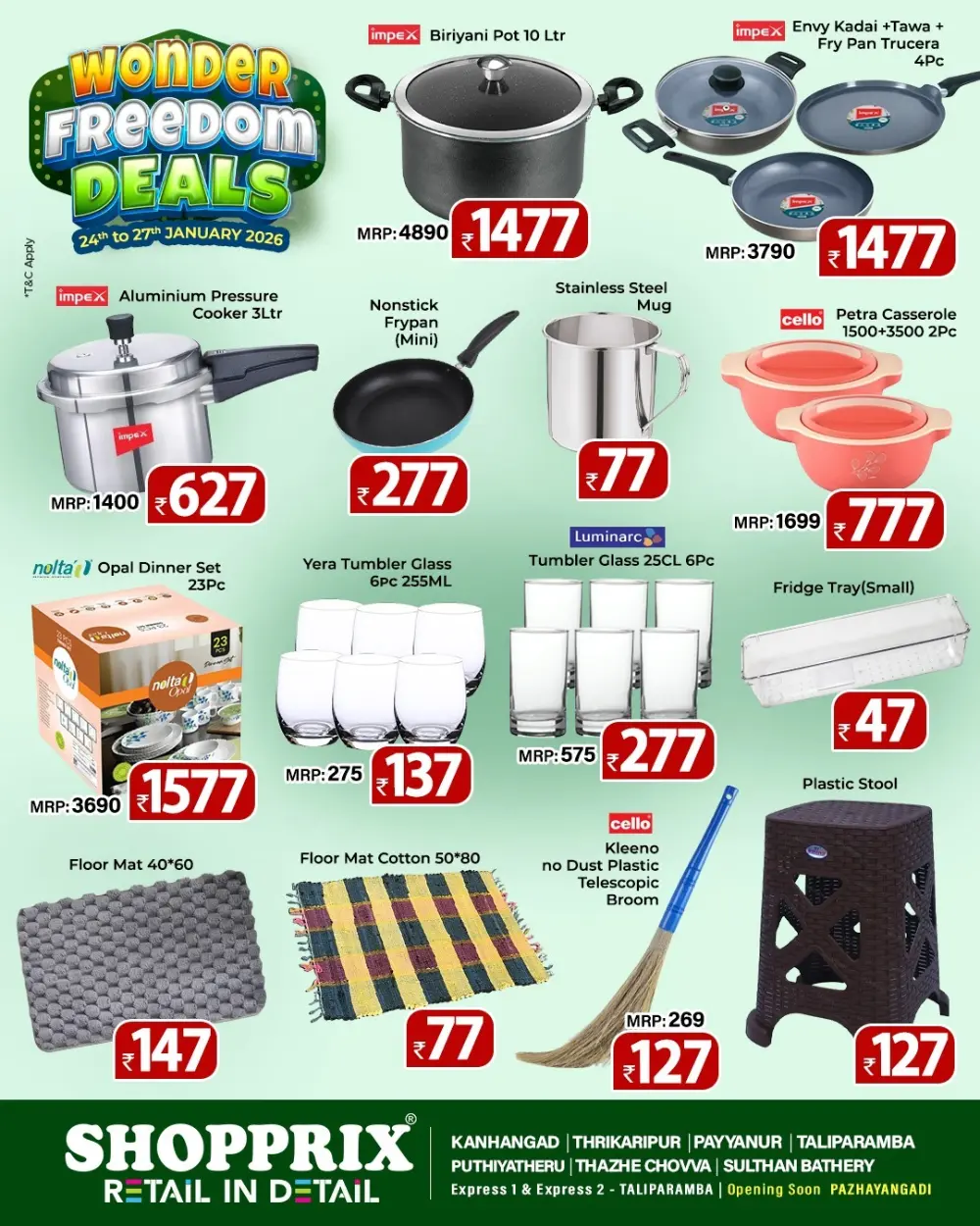 Wonder Freedom Deals