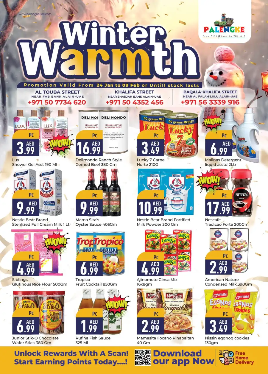 Best Winter Grocery Deals & Filipino Snack Offers