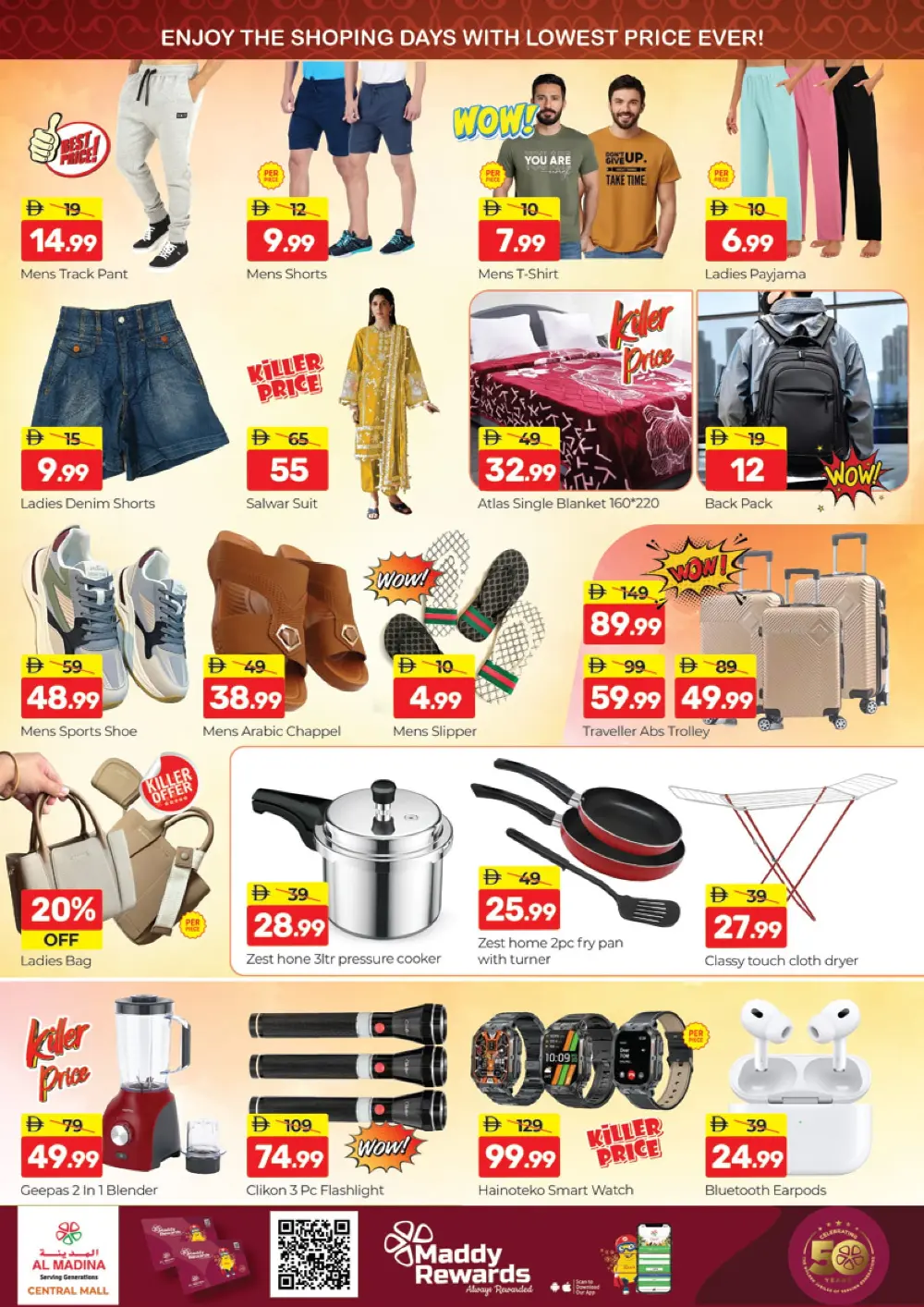 Midweek deals