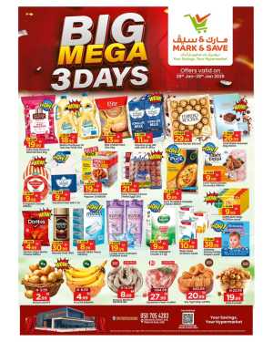 Mega big 3 days In Mark & Save Dubai