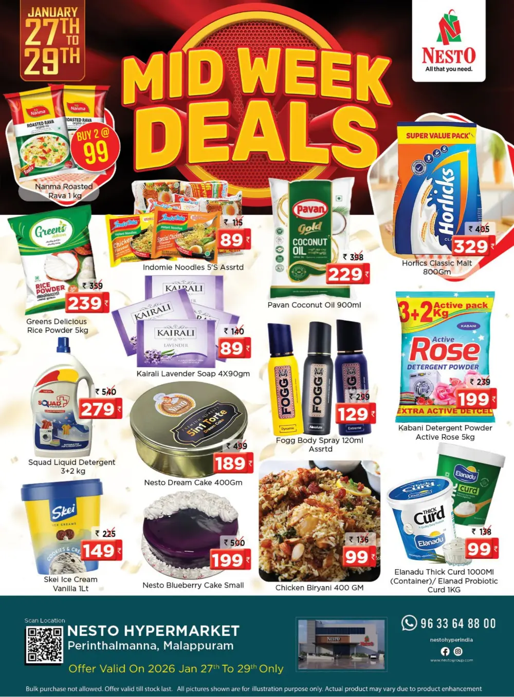Midweek deals