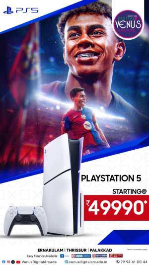 Today offer In Venu's Digital Arcade Ernakulam,Thrissur,Palakkad