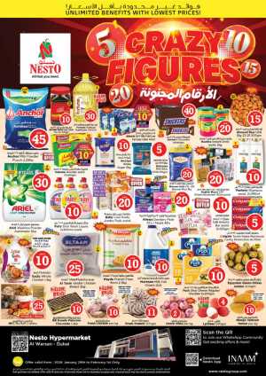 Crazy Figures Mega Sale In Nesto Hypermarket Dubai