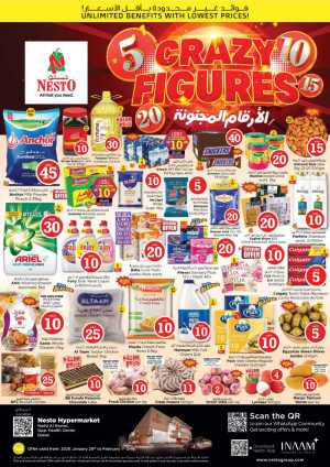 Crazy 5-10-15-20 Offers In Nesto Hypermarket Dubai