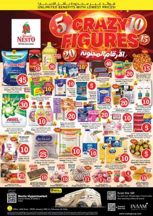 Crazy 5-10-15-20 Offers In Nesto Hypermarket Dubai