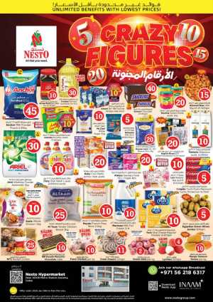 Crazy 5-10-15-20 Offers In Nesto Hypermarket Dubai