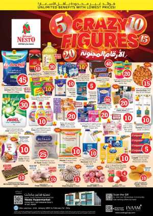 Crazy 5-10-15-20 Offers In Nesto Hypermarket Sharjah / Ajman