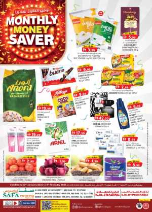 Monthly Money saver In SAFA Express Supermarket Abu Dhabi