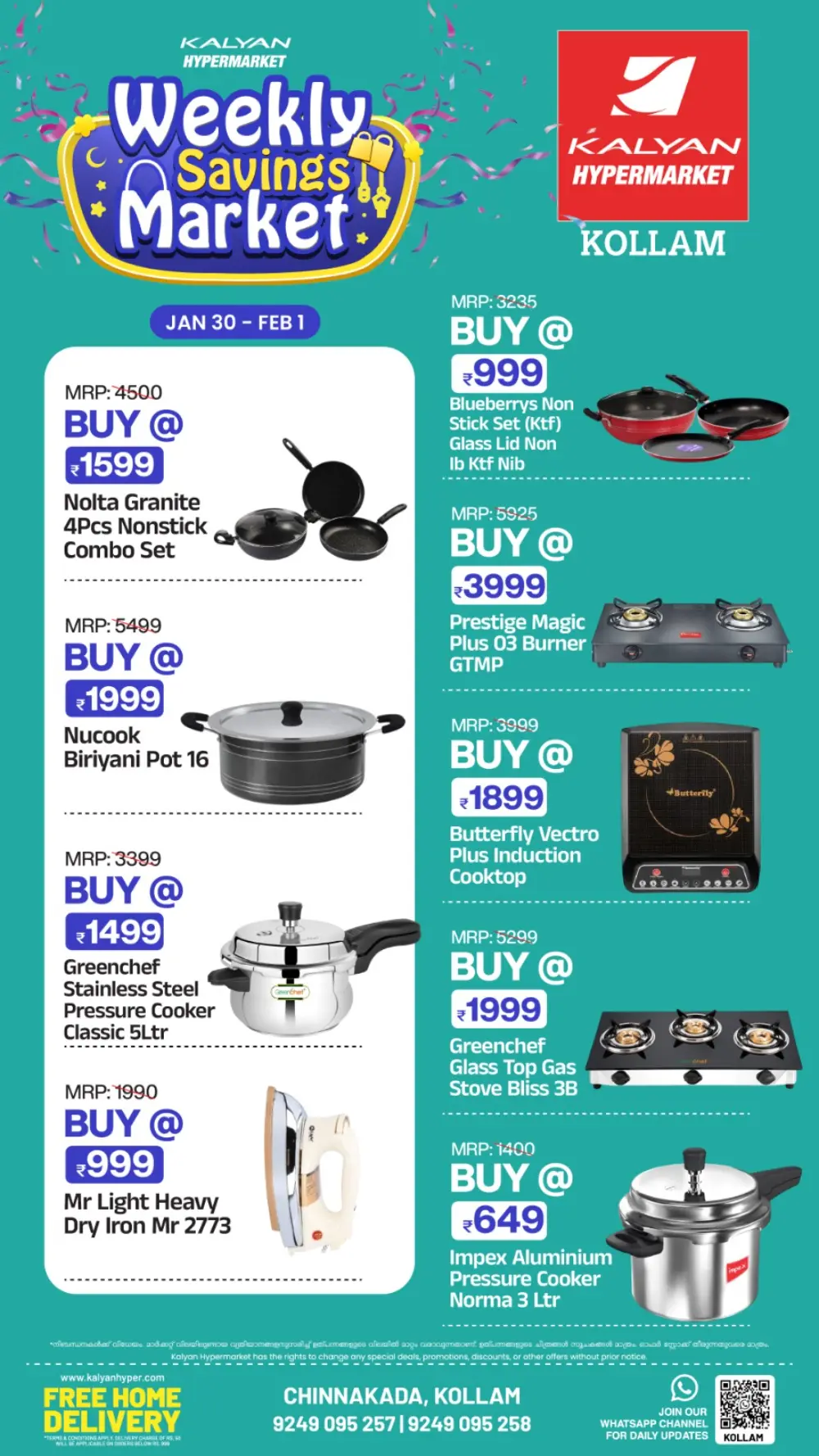 Weekly Grocery & Home Appliances Deals