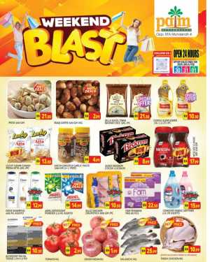 Weekend blast In Palm Hypermarket Dubai