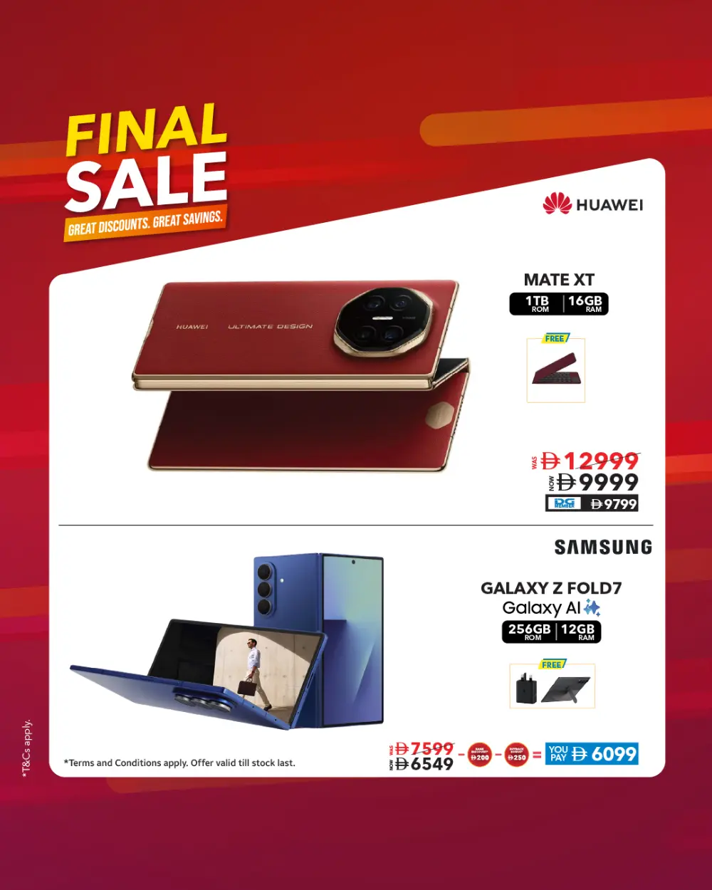 Final Electronics Sale – Up to 60% Off