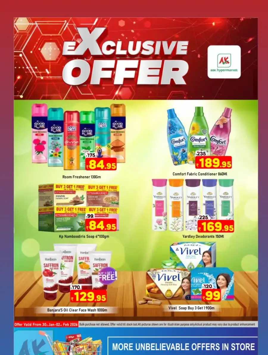 Weekend Freshness Deals