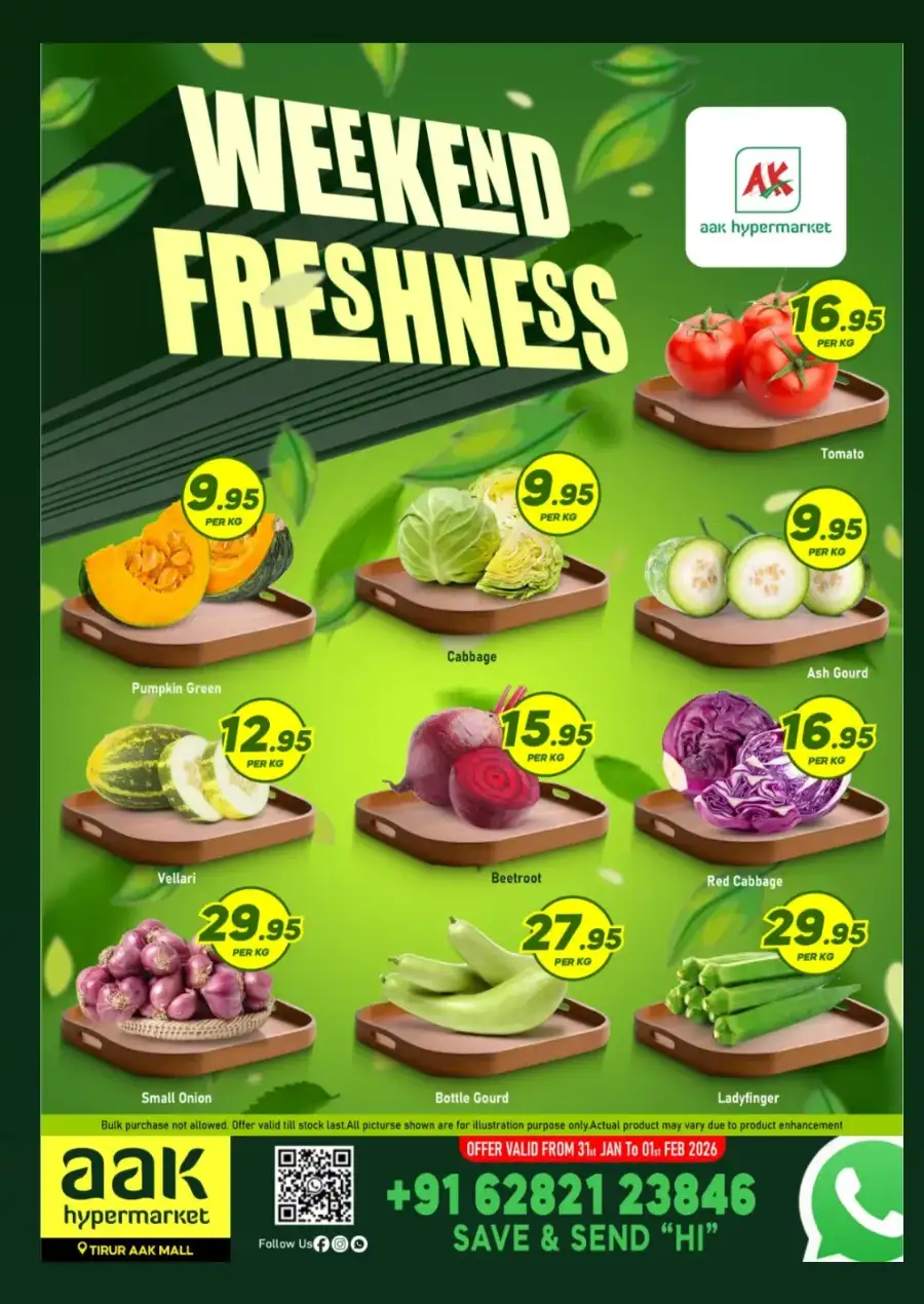 Weekend Freshness Deals