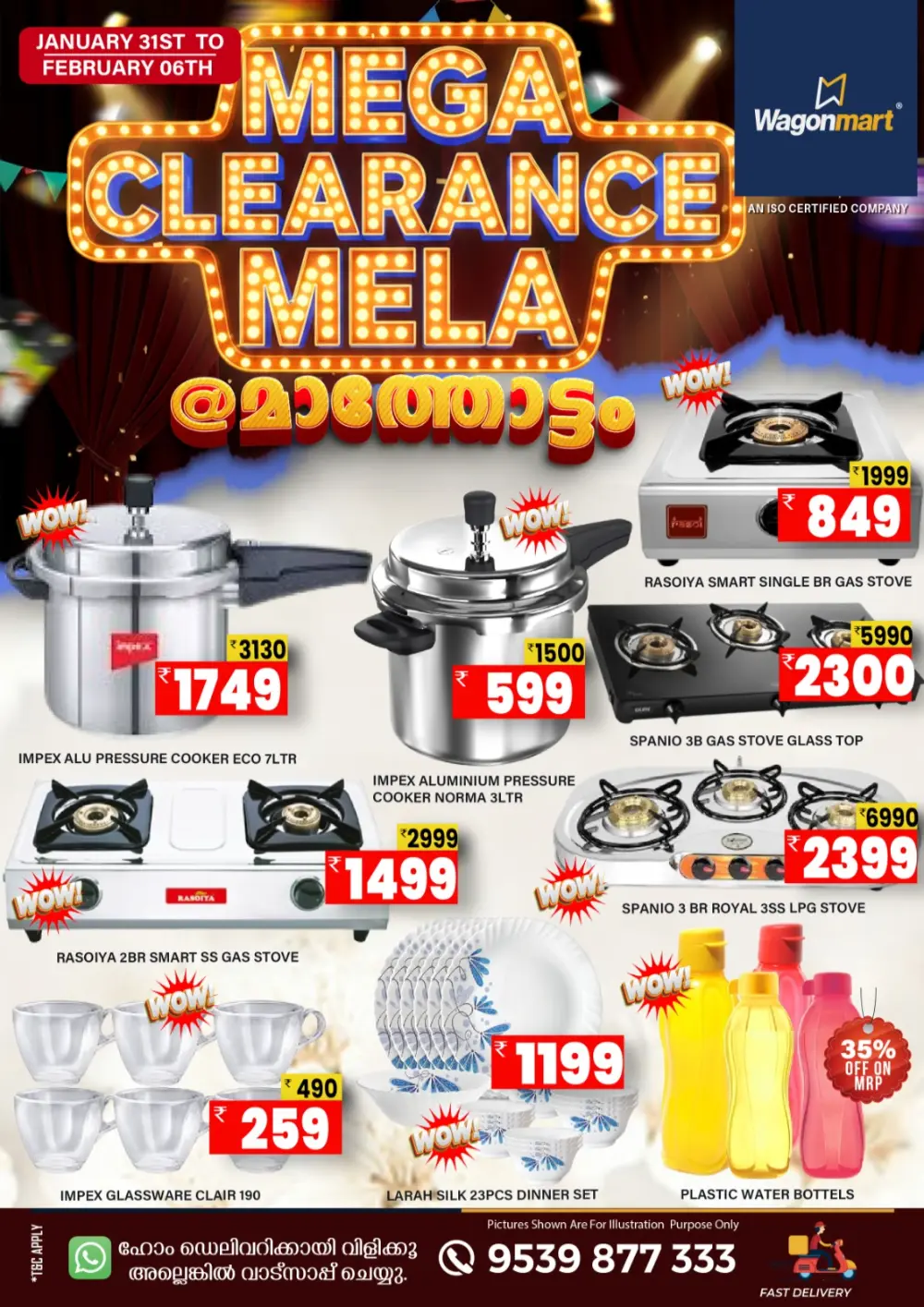 Mega Clearance Mela – Electronics & Cookware Deals