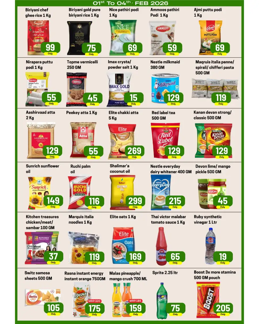 Barat Special Sale: Grocery Deals & Discounts