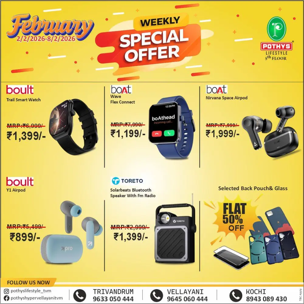Gadgets & Luggage Weekly Offers