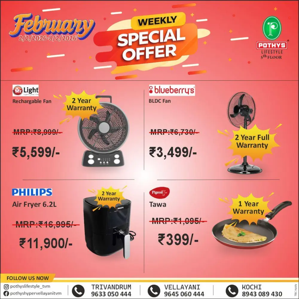 Gadgets & Luggage Weekly Offers