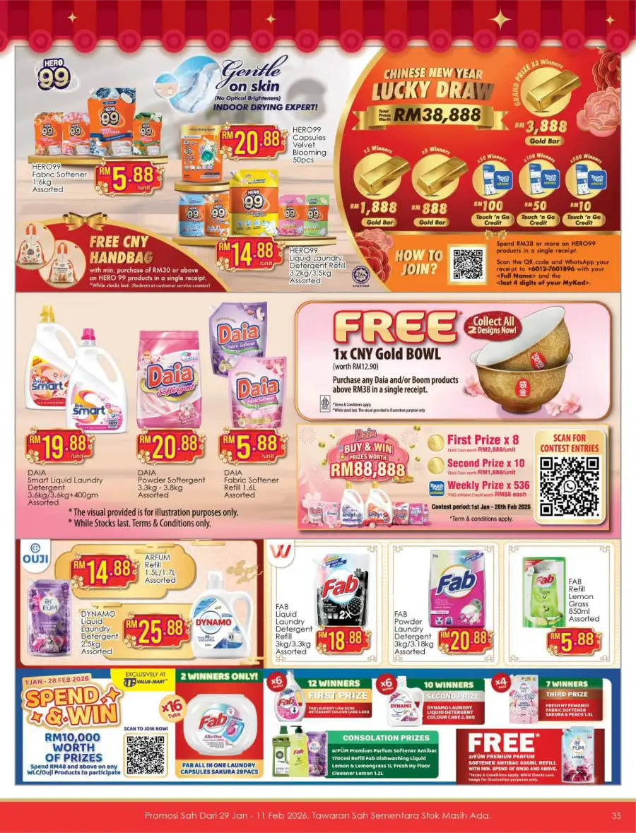 CNY Festive Sale: Food & Household Offers