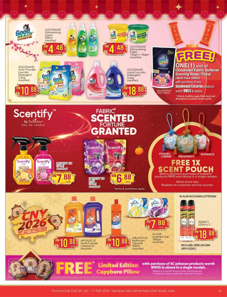 CNY Festive Sale: Food & Household Offers